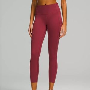 Lululemon Fast and Free High-Rise Tight Leggings - Mulled Wine